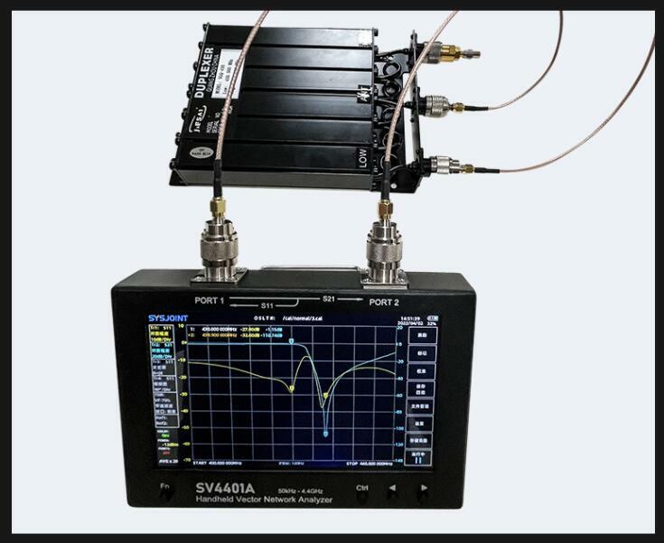 SV4401A 50KHz ~4.4GHz Vector Network Analyzer Antenna Analyzer NanoVNA VNA