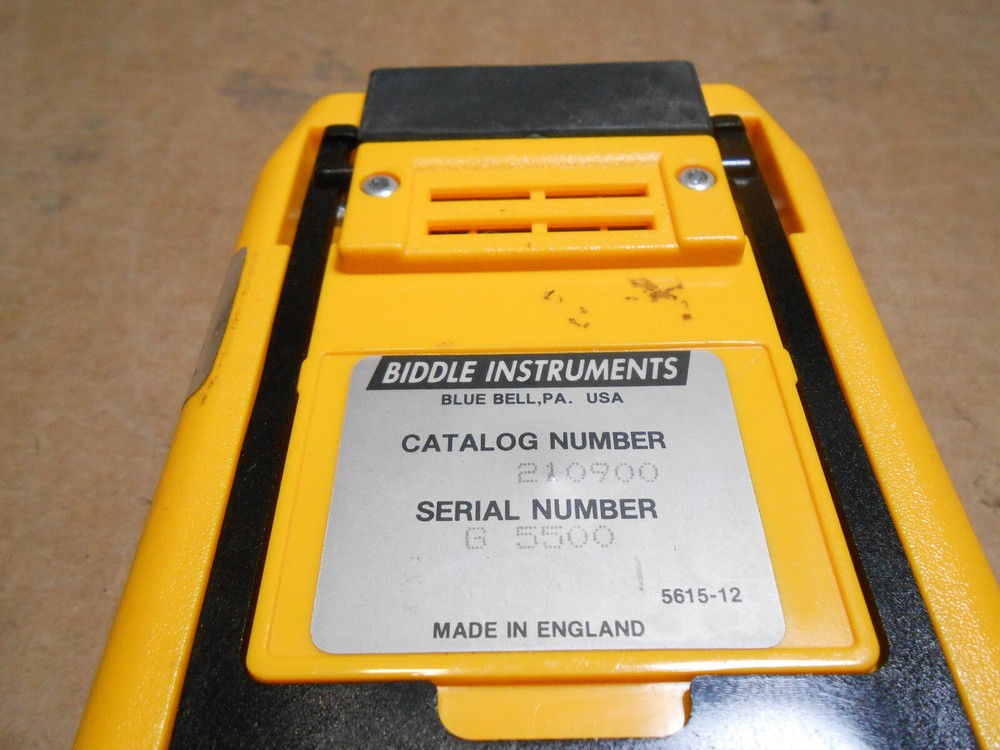 BIDDLE MEGGER BMD1 500V VOLTMETER