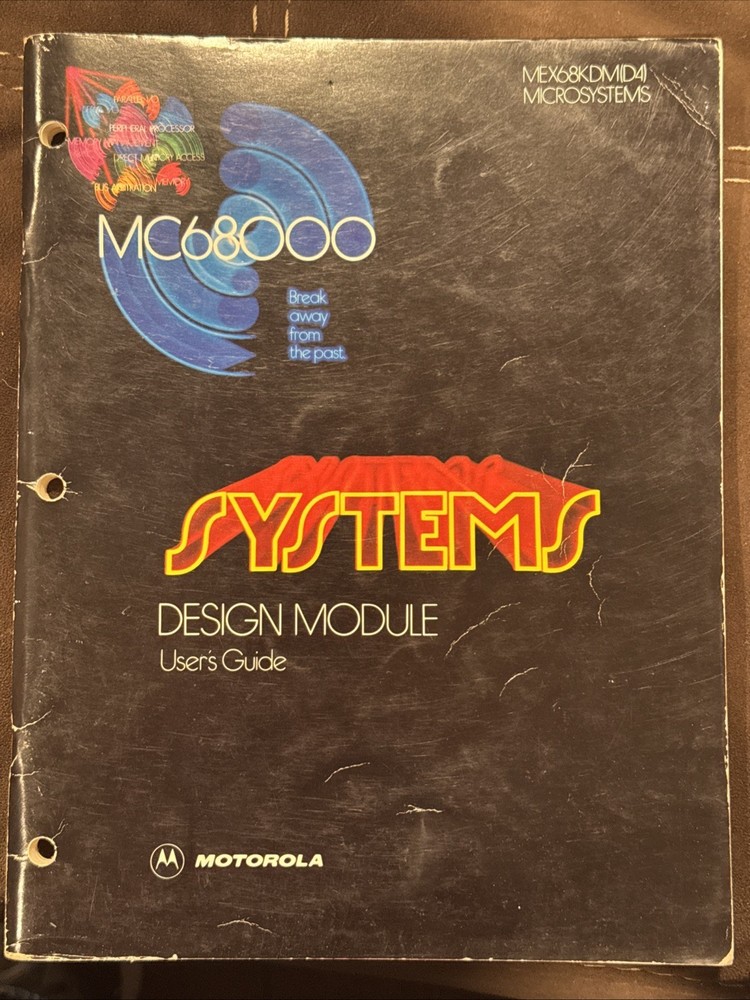 MOTOROLA MC68000 DESIGN MODULE USER'S GUIDE Mex68kdmd4