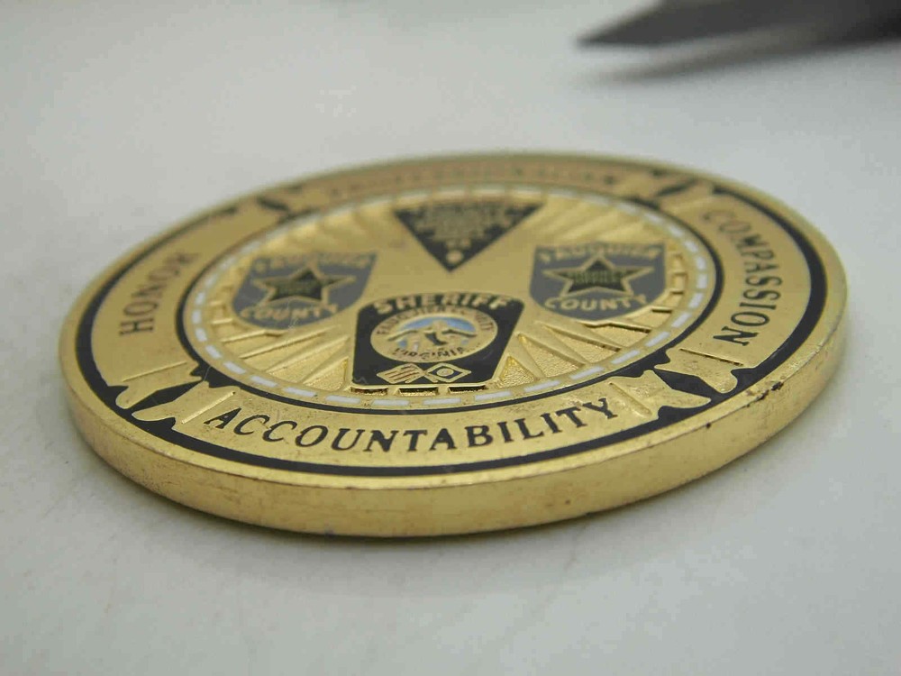 FAUQUIER COUNTY SHERIFF CHALLENGE COIN