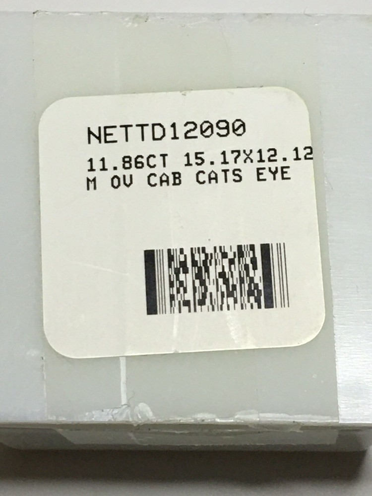 Gemstone loose cabujon cats eye
