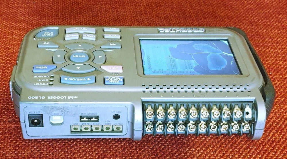 GRAPHTEC MIDI LOGGER GL200