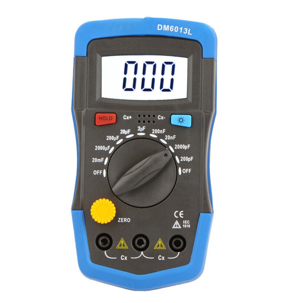 DM6013L LCD Backlight Handheld Digital Capacitance Meter Capacitance Meter Tool