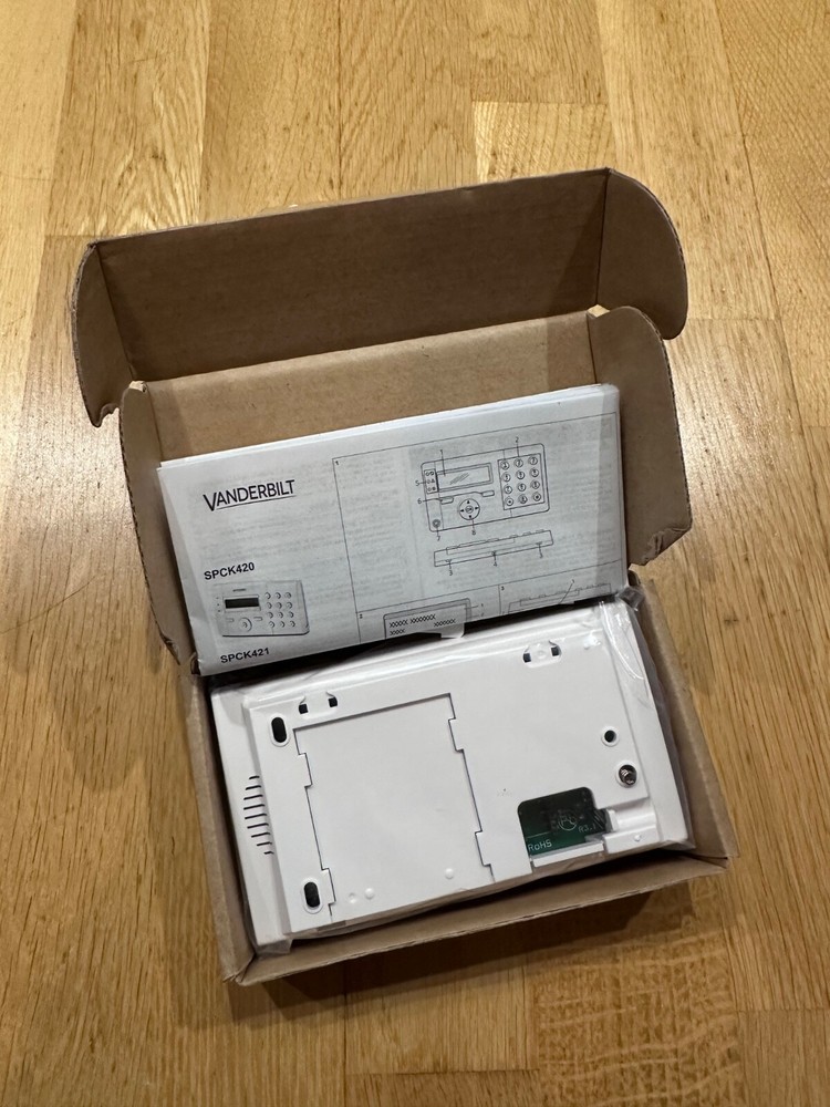 VANDERBILT SPCK421.100 LCD SECURITY ACCESS KEYPAD.2x16 Char,CR