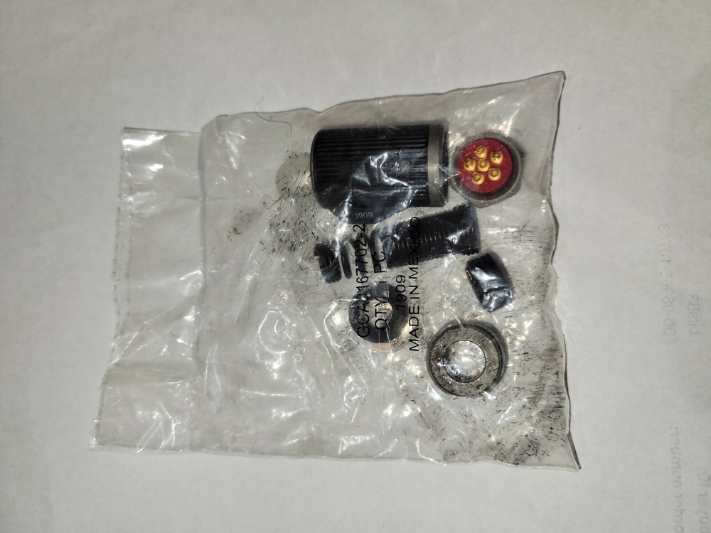 Lot Of 3 Military 6-pin Audio Plug Connectors RT-A 80063 A3167702-2 1909