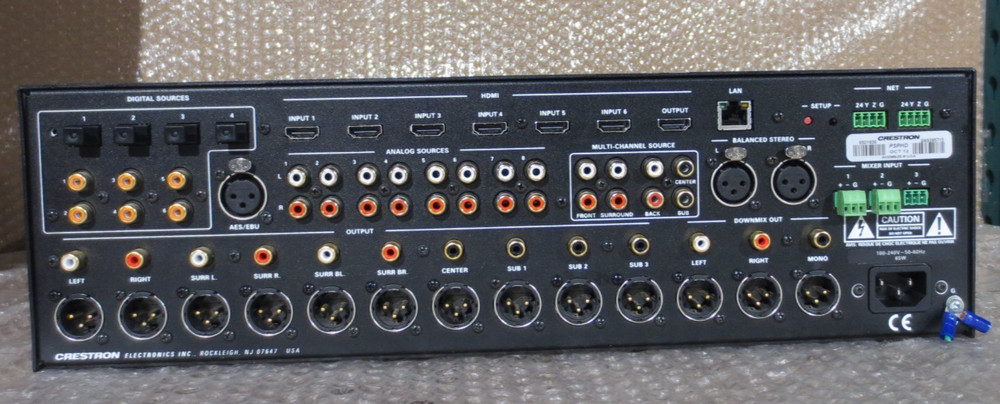 Crestron PSPHD PROCISE 7.3 High-Definition Professional Surround Sound Processor