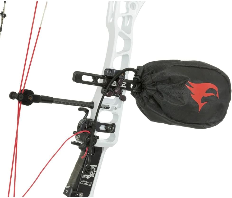 Elevation Sight Mitt Bow Cover Black/Red Black