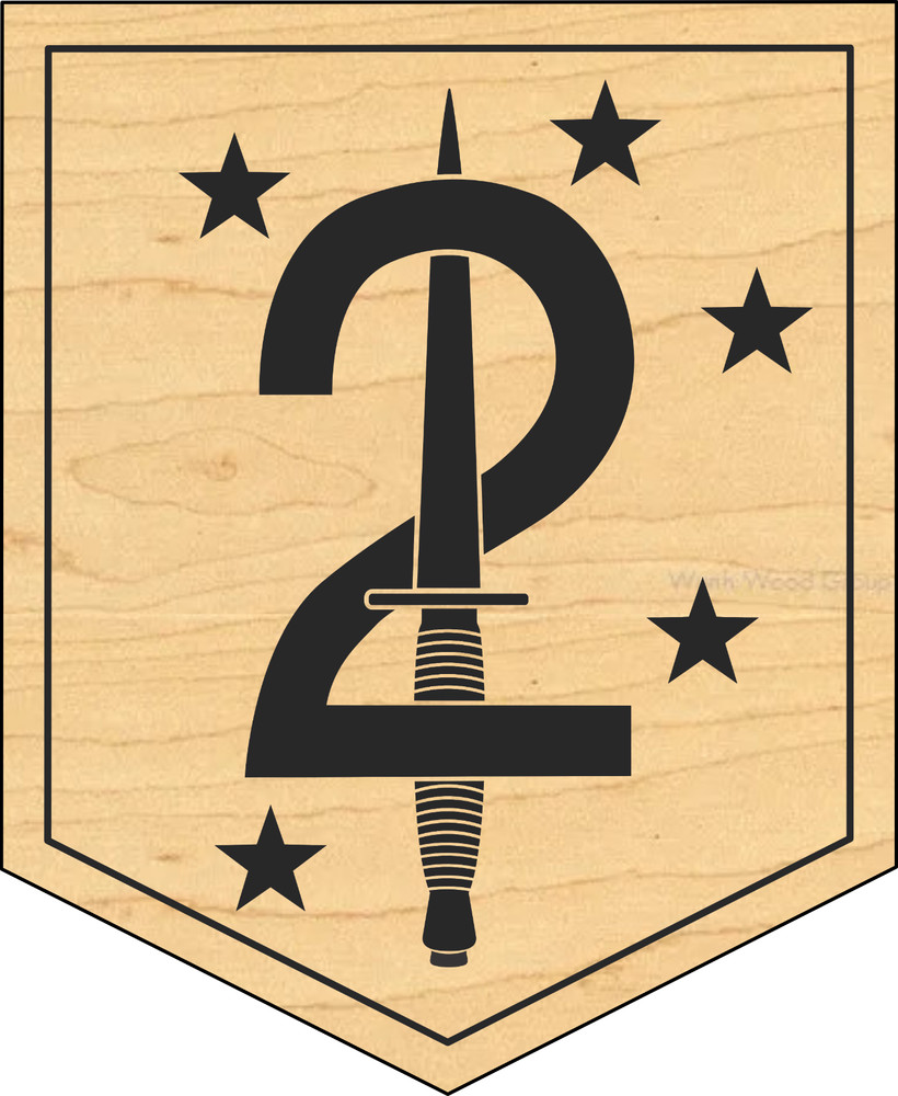 Marine Special Operations Command (MARSOC) Wall Plaque 2d Battalion