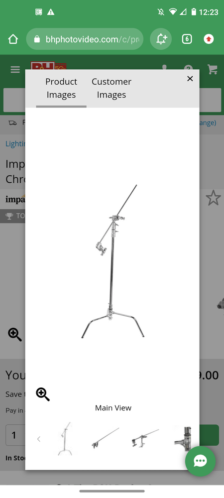 Impact Turtle Base C Stand