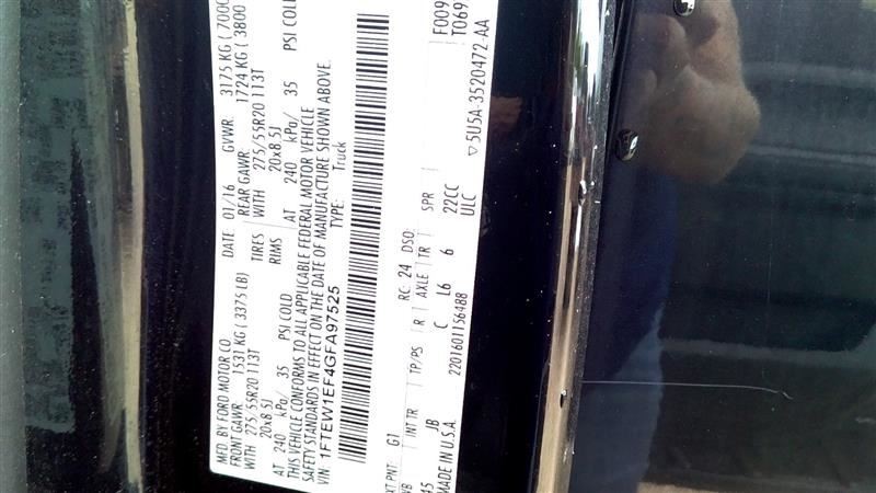 F150 2016 High Mounted Stop Light 1036334071