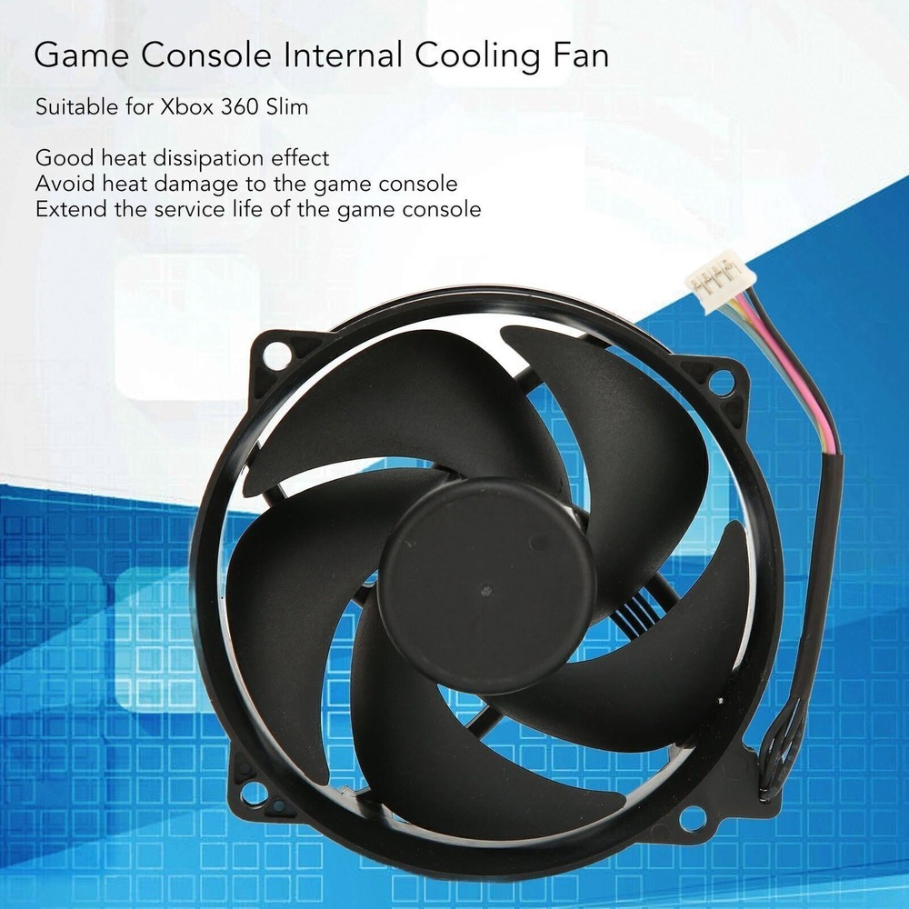 Game Console Internal Cooling Fan Replacement Console Internal Heat Sink Cooler