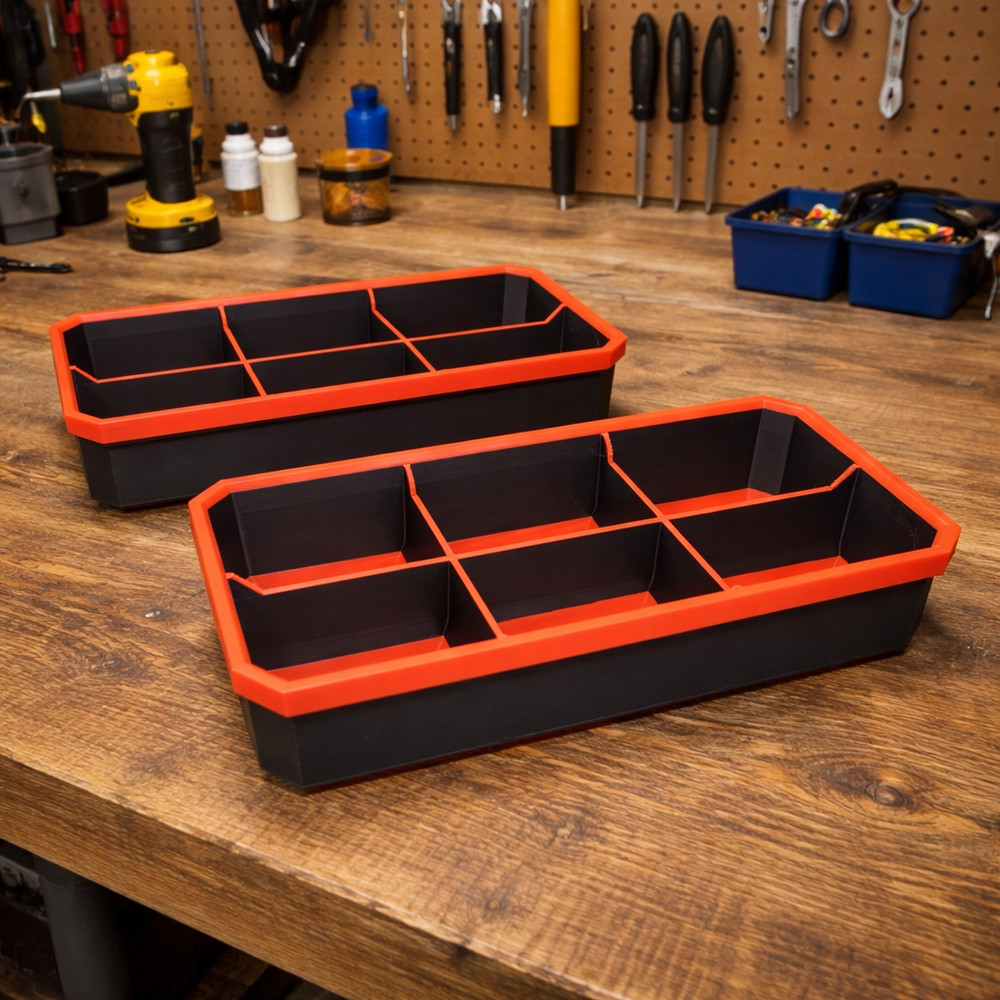 Fits Milwaukee Packout Low Profile Storage Tray Red 2 Organizers