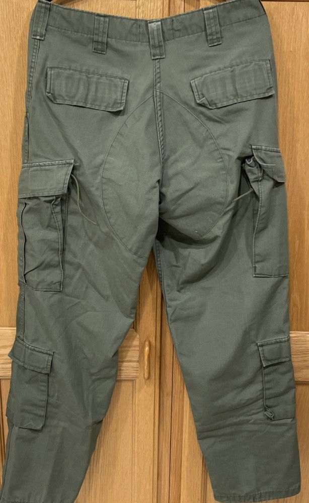 TRU-SPEC Small-Regular Tactical Response Uniform Pants OD Green Button Fly 31x32