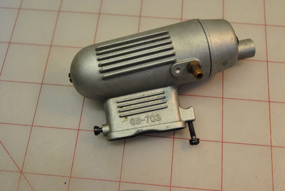 OS Max-S 30 RC MODEL AIRPLANE ENGINE with muffler. Nice!