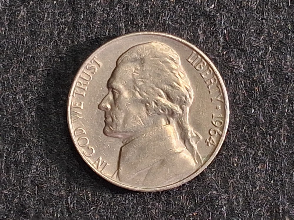 1964 P Jefferson Nickel