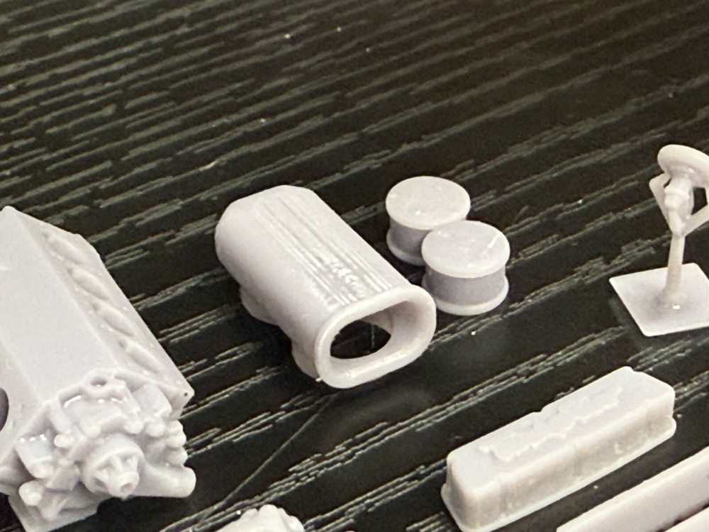 1/25 Ford Windsor Tunnel Ram Engine 12k 3D Printed