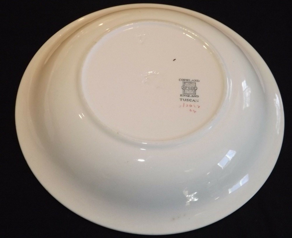 Spode England Tuscan 7 Coupe Soup Bowls S3027