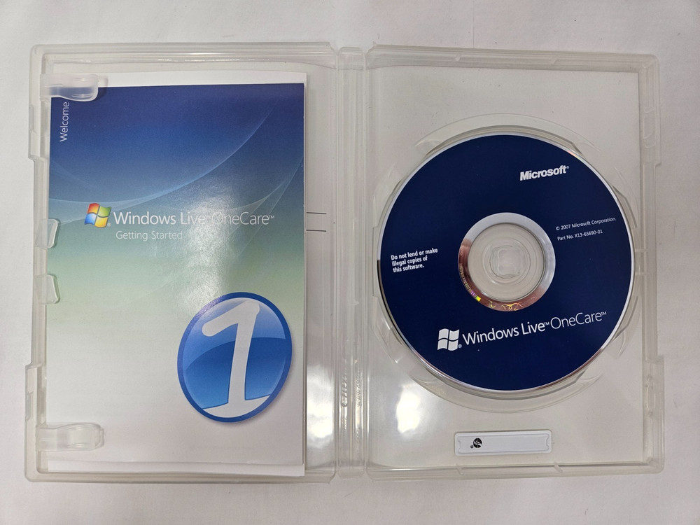 Windows Live One Care Microsoft Antivirus PC 2007