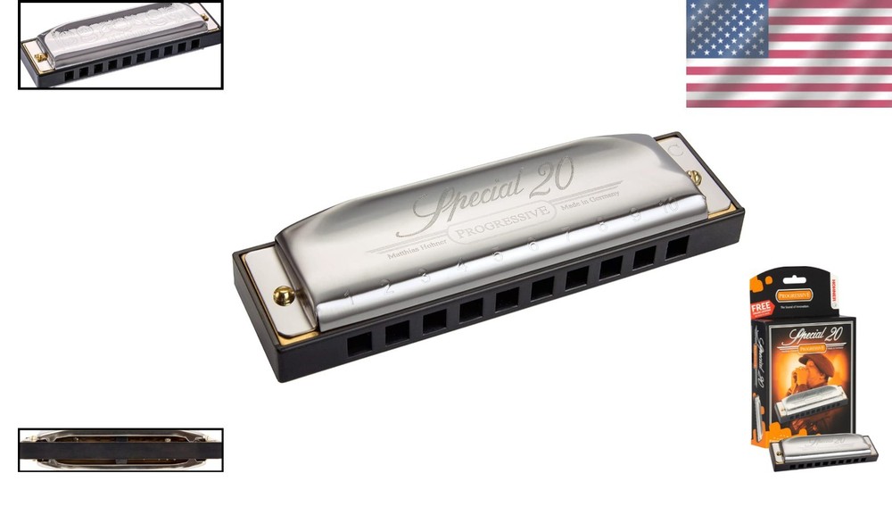 Special 20 Diatonic Harmonica - Professional Grade, C-major