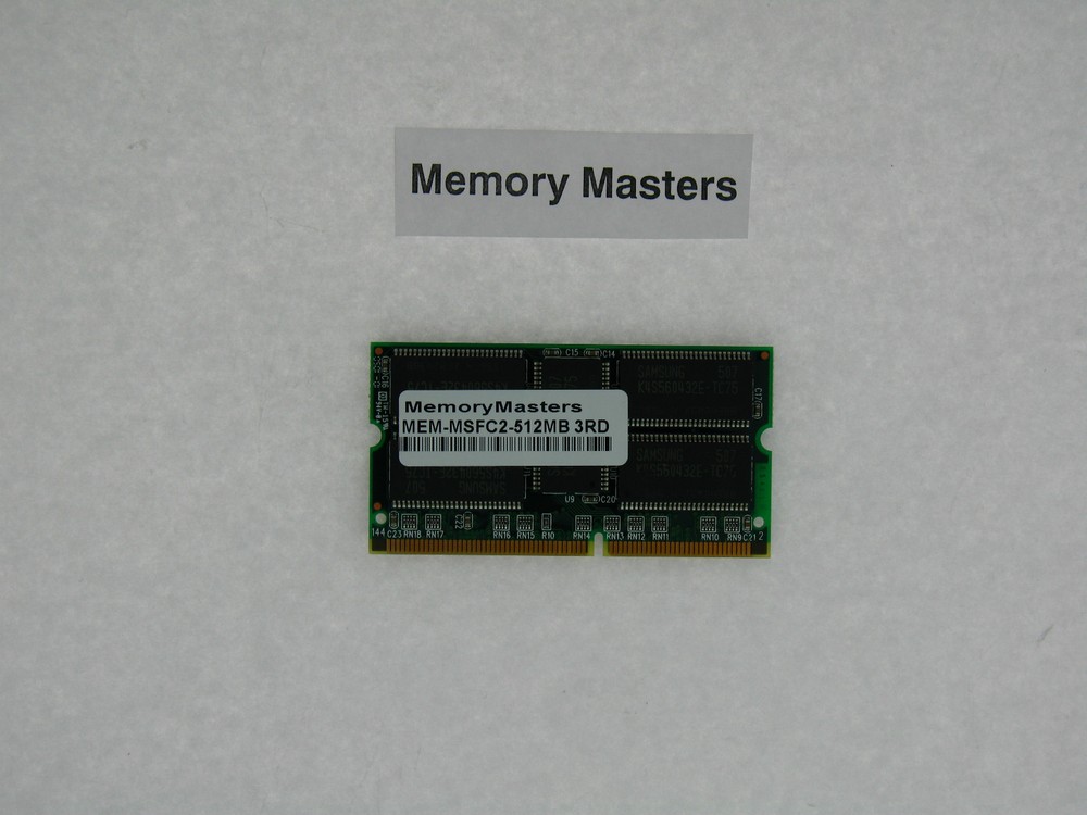 MEM-MSFC2-512MB 512MB Memory for Cisco 6000/6500 MSFC2