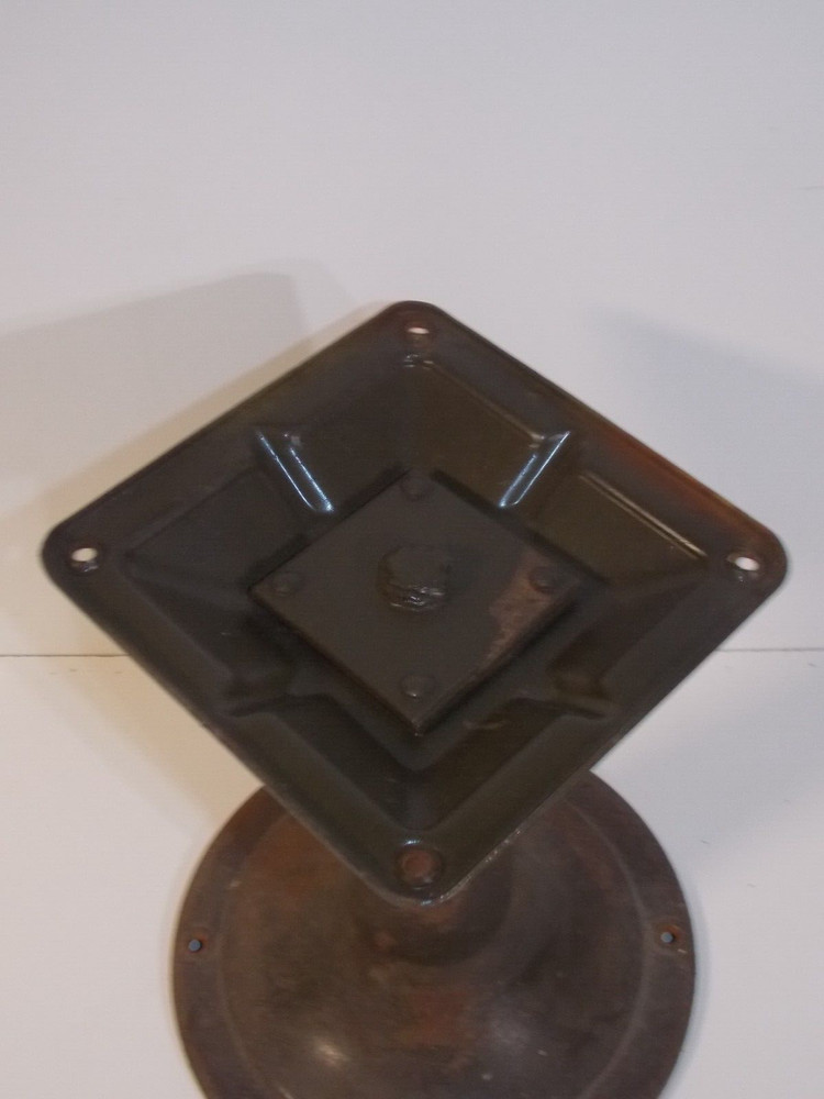 Vintage Adjustable Steel Student Desk Chair Stool Base