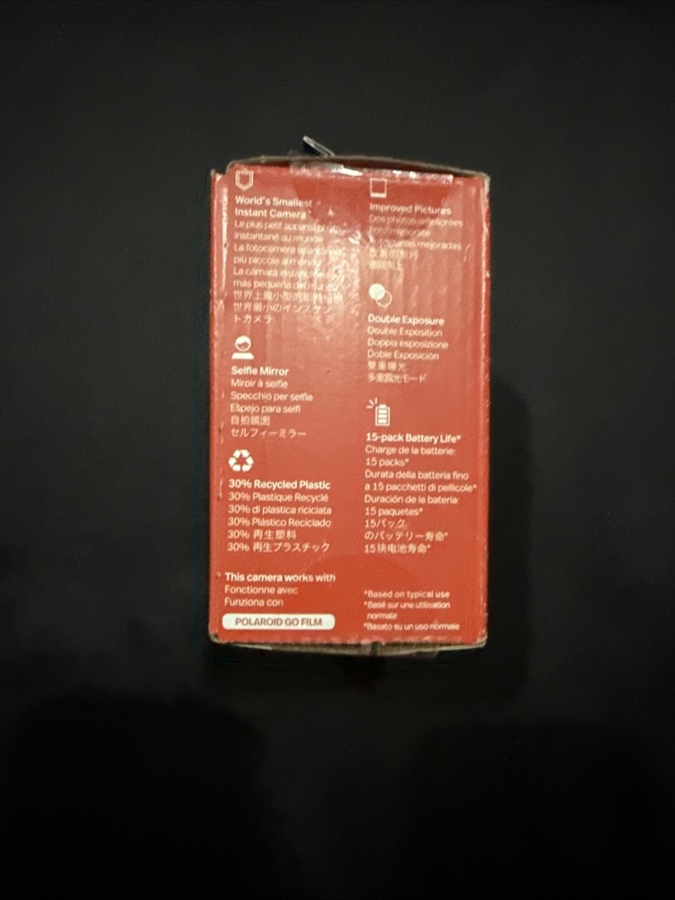 Polaroid Go + Clip Bundle Instant Camera