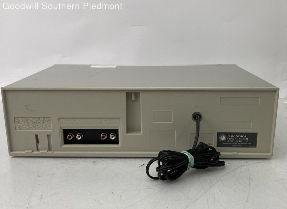 Technics RS-M222 Cassette Deck - Tested