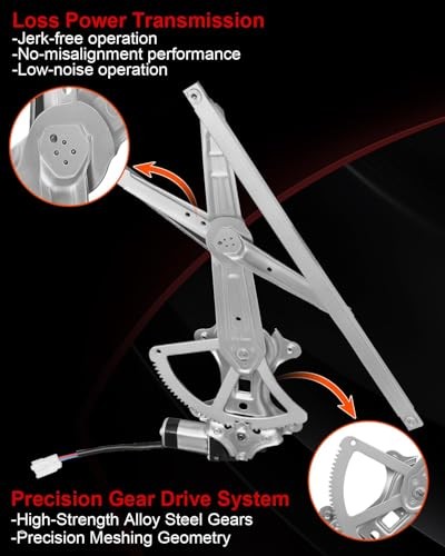 Front Left Power Window Regulator with Motor for:-Toyota Front Left Driver Side