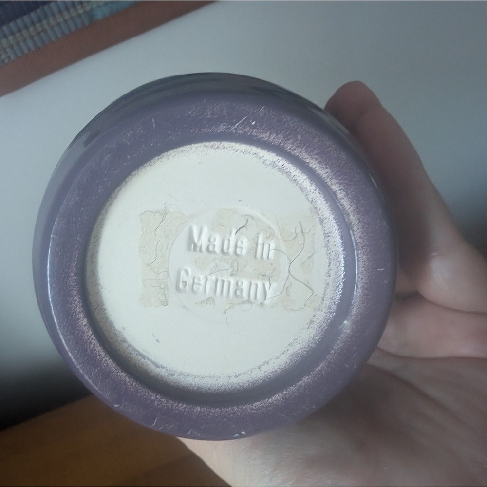 Purple Ceramic Planter