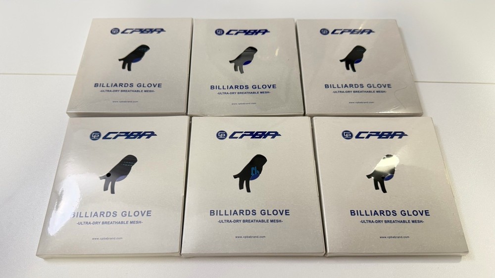 MEDIUM SIZE CPBA Billiards Pool Snooker Glove Left Hand