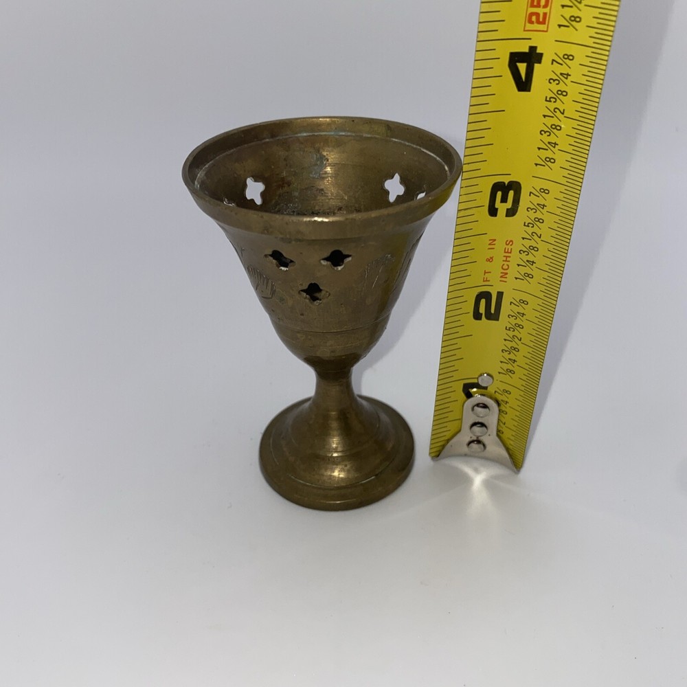 Vintage Brass Incense Holder Slim Burner