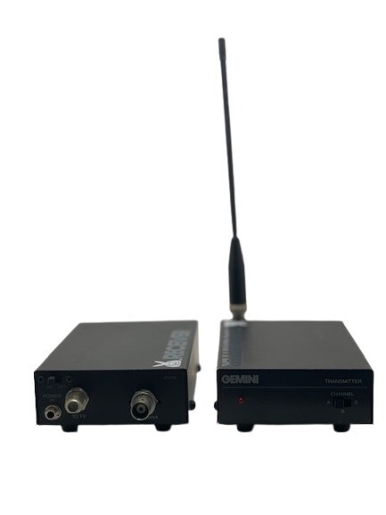 Gemini Rabbit Transmitter VC2000 and Receiver VC2100 With Power Supply Tested