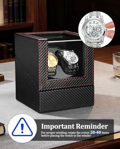Watch Winder for Automatic Watches,Automatic Watch Winder Box with Modern