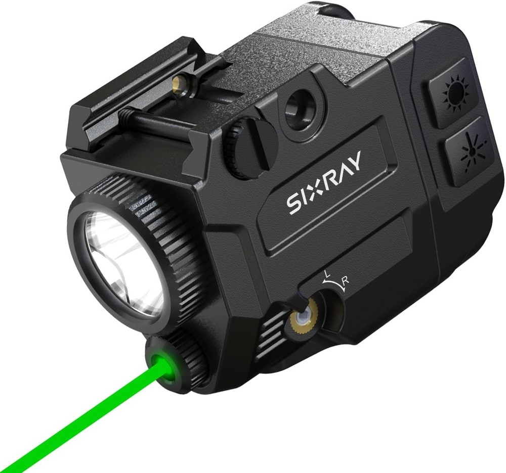 Pistol Light 500lm Green Laser Combo, Combo