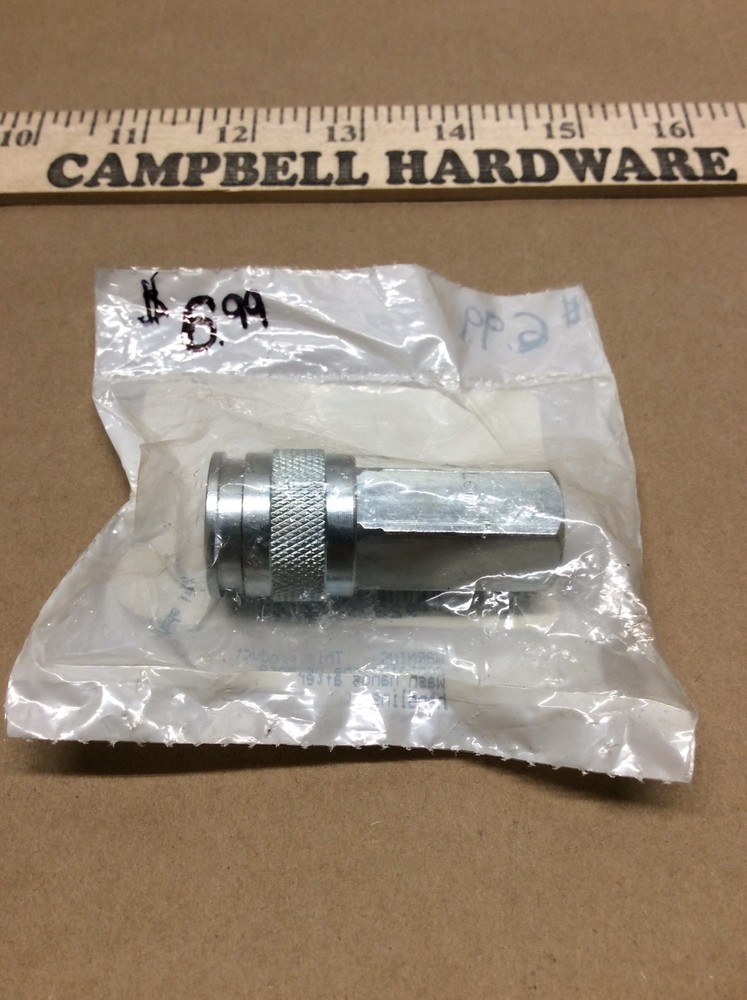 Universal Push-Type Coupler 3/8" FNPT, 1/4" Body