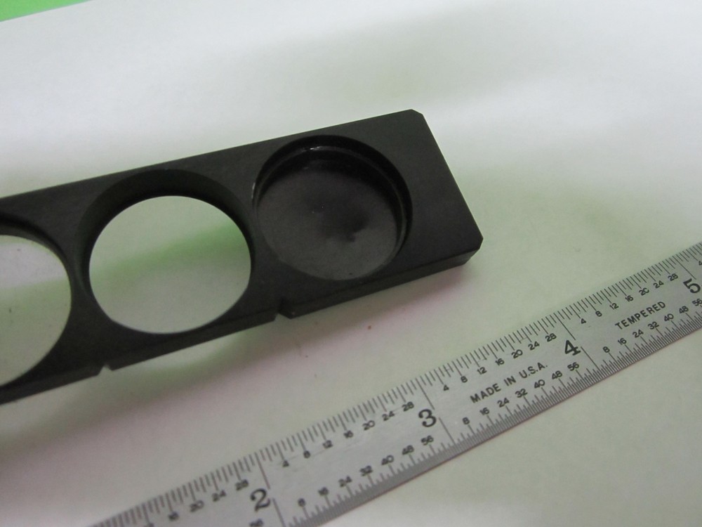 MICROSCOPE PART SLIDE FILTER OPTICS AS IS BIN#N3-D-08