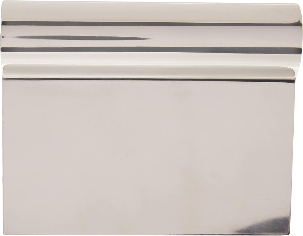 Winware Stainless Steel Dough Scraper with Ergonomic Handle