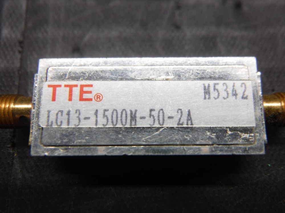 TTE LC13-1500M-50-2A Lowpass Filter