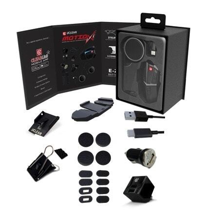 Uclear 180510 Digital Motion Infinity Single Helmet Rider Communication System