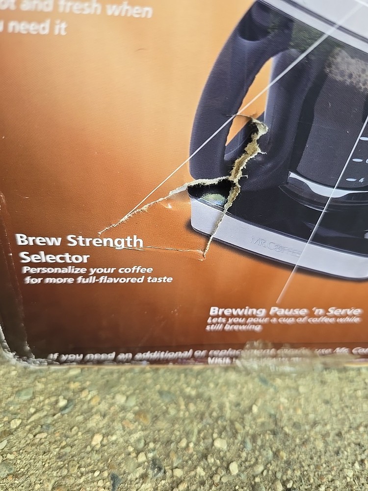 2010 MR. COFFEE 12 Cup Programmable Maker. JWX31 Open Box