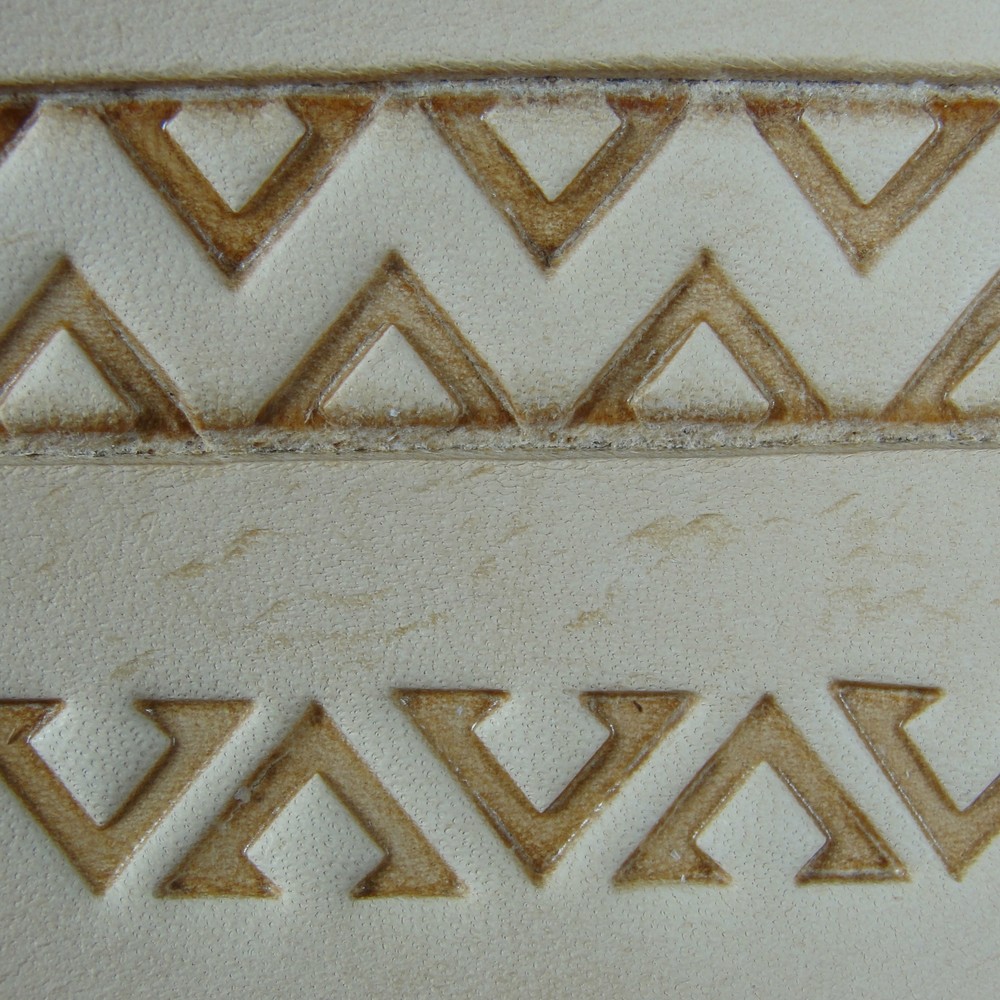 Japan Select - #O150 Geometric Border Stamp (Leather Stamping Tool)