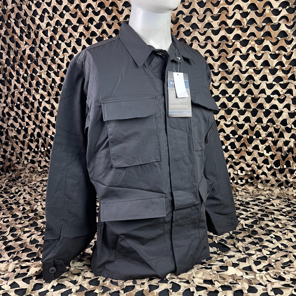 NEW BDU Propper Jacket - Black - Large Long