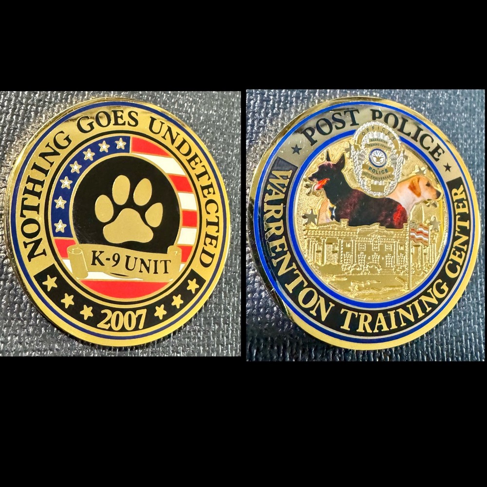 Warrenton Training Center Post Police K-9 Unit
