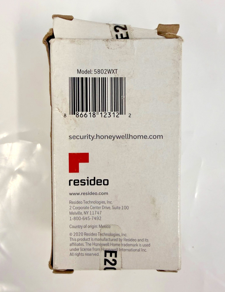 Honeywell 5802WXT Single-Button Wireless Transmitter Pendant