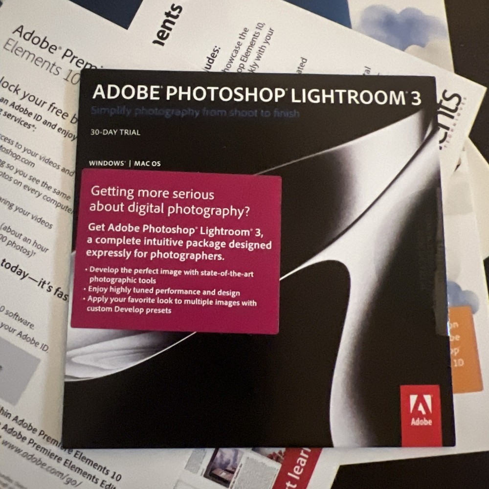 Adobe Photoshop Elements 10 for PC Mac Open Package