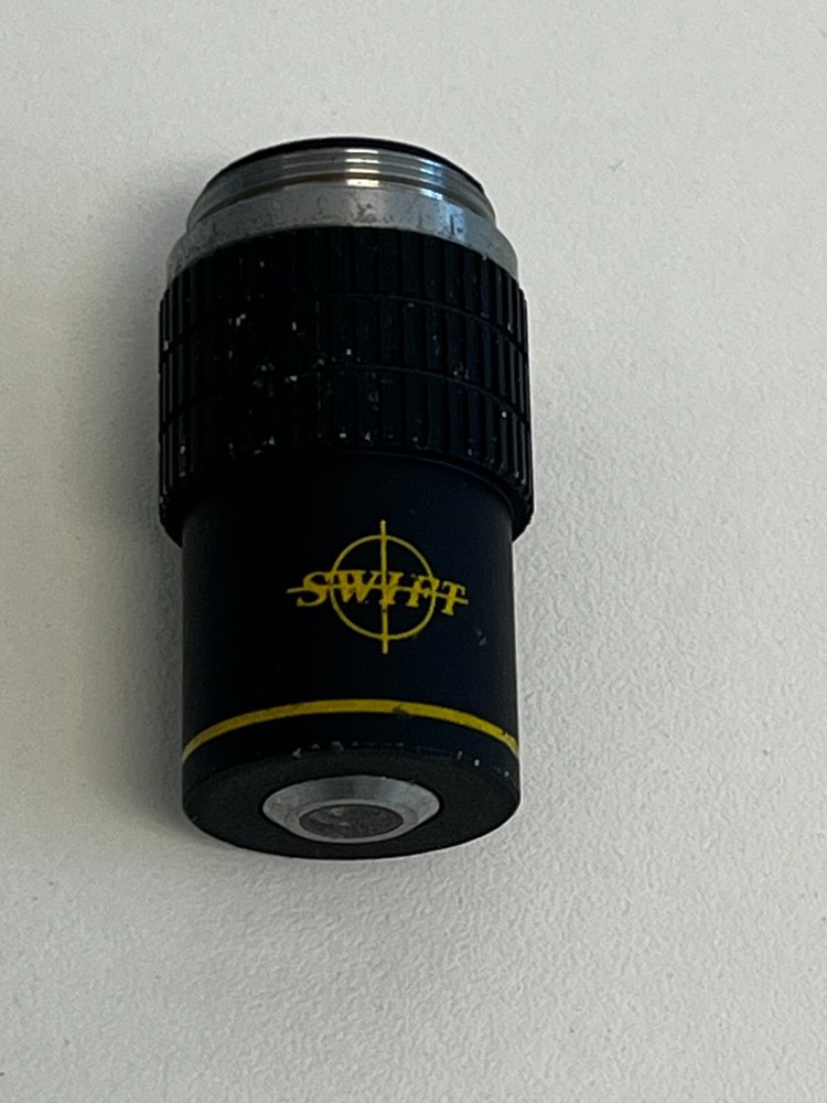 A9:  Swift DIN 10X 0.25 Laboratory Microscope Objective Lens