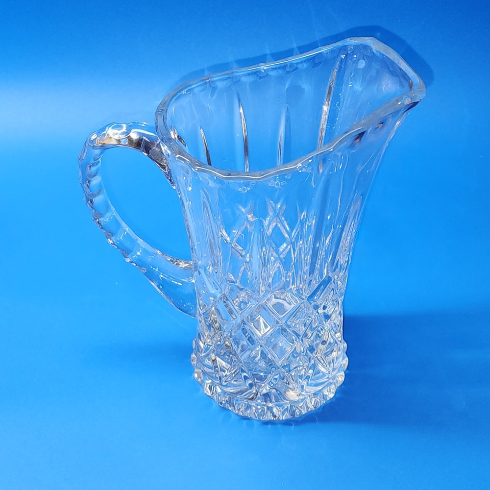 Gorham King Edward Diamond Cut Crystal Pitcher 32 oz