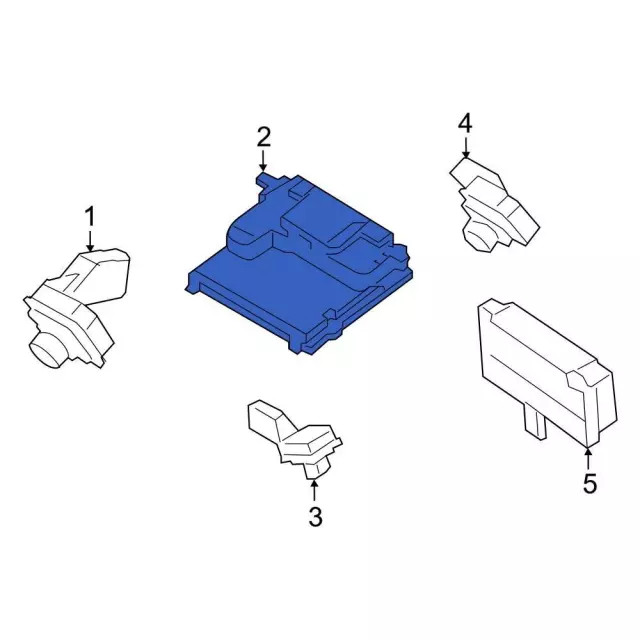 Genuine Ford Lane Departure System Camera ML3Z19H406B