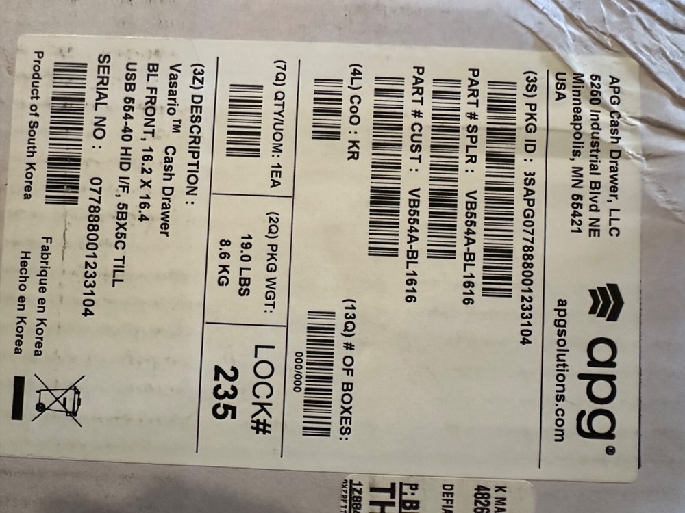 Square POS Hardware - FULL RETAIL KIT WITH EXTRAS - NEW