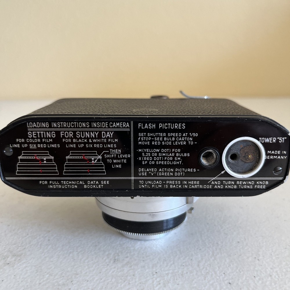 PHOTRIX-TOWER 51 RANGEFINDER 35 MM CAMERA/TESTED!